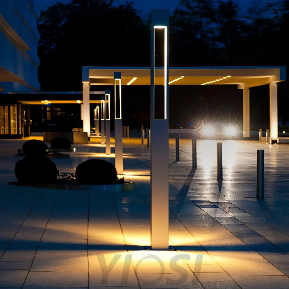 Amun Garden Outdoor Floor Light - Pillar-1-Yiosilamp