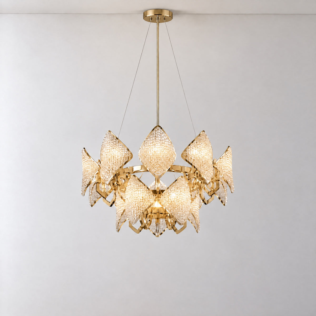 Ananas Pineapple Duo Chandelier