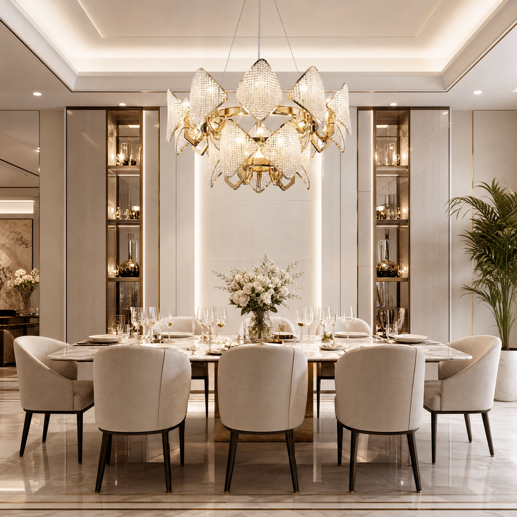 Ananas Pineapple Duo Chandelier