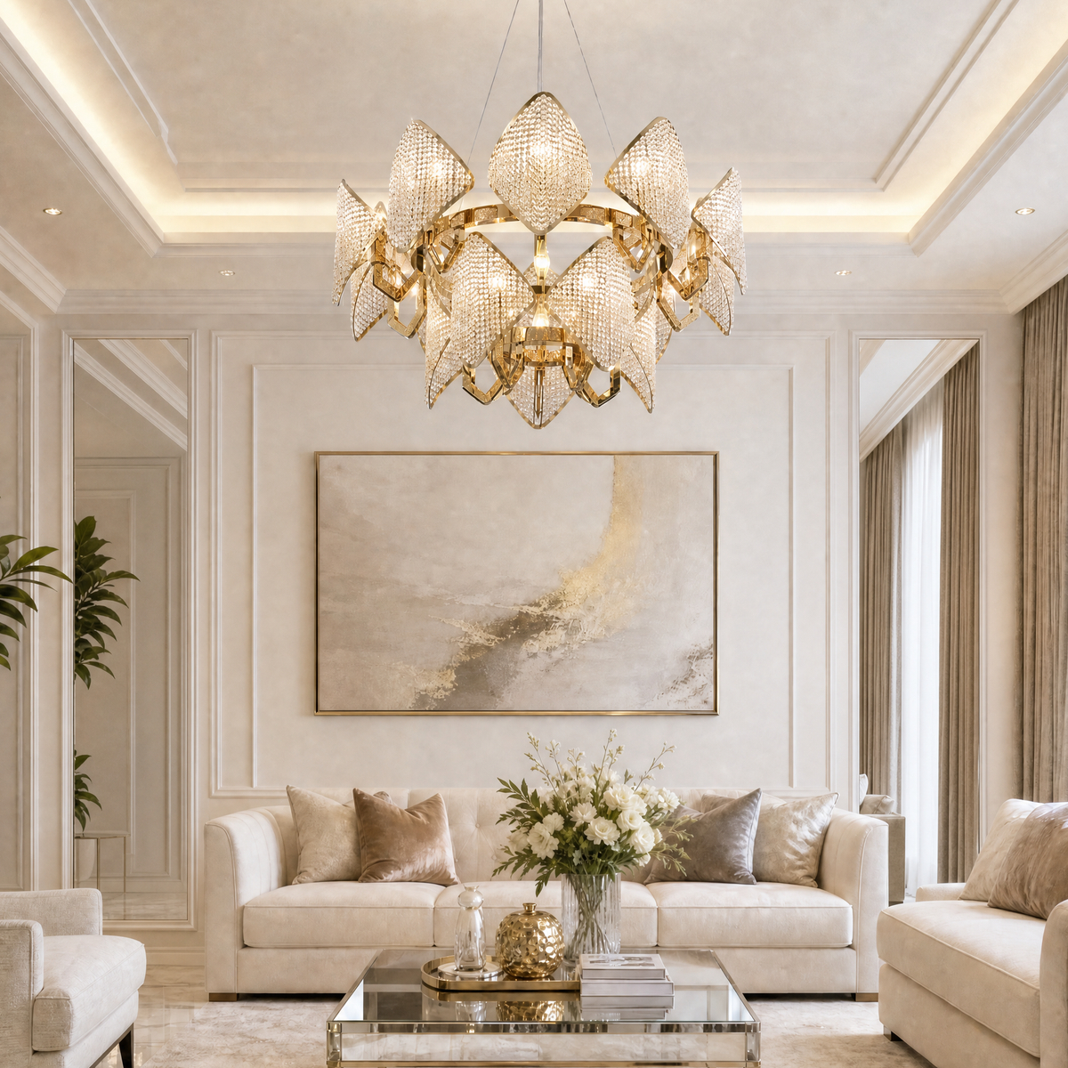 Ananas Pineapple Duo Chandelier