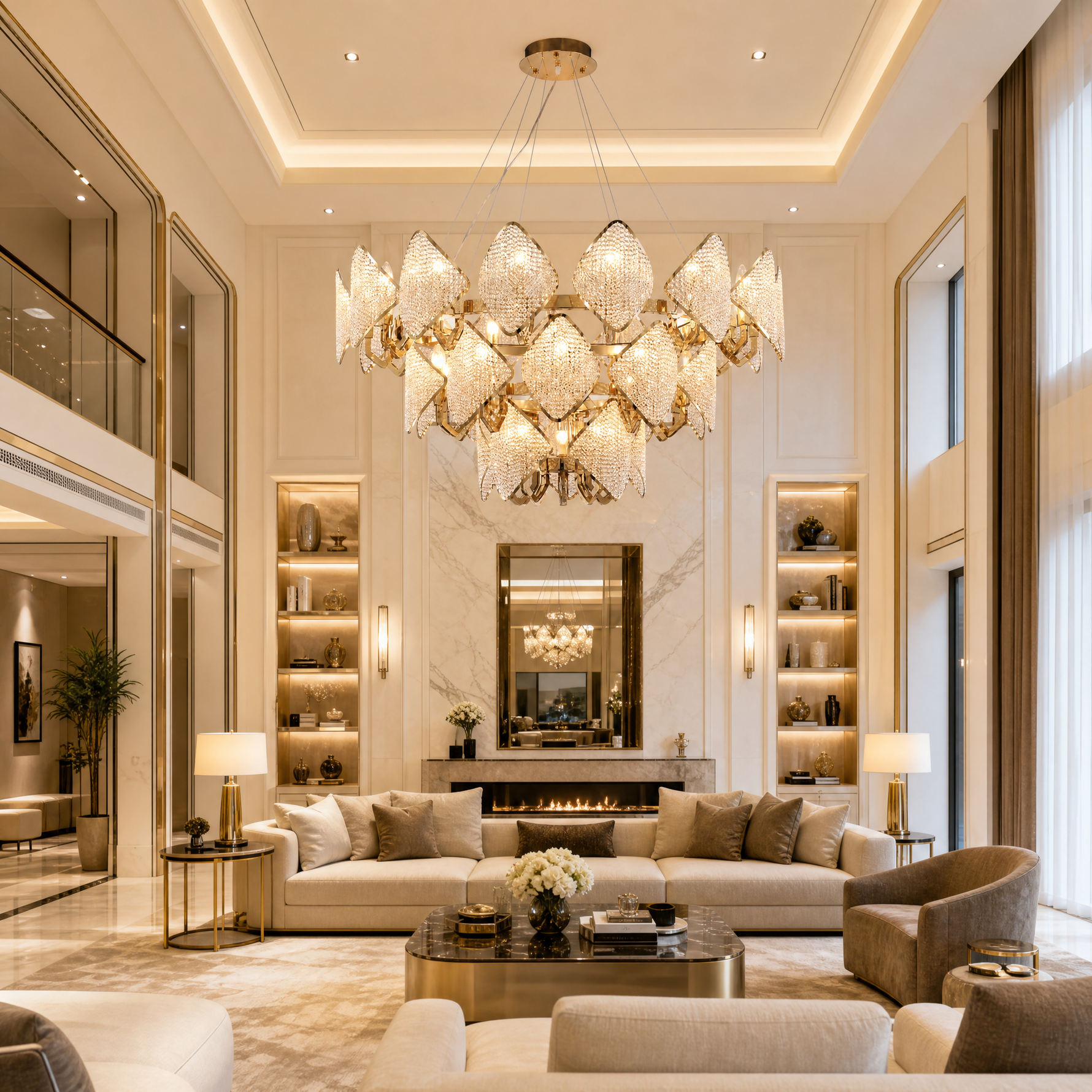 Ananas Pineapple Trio Chandelier