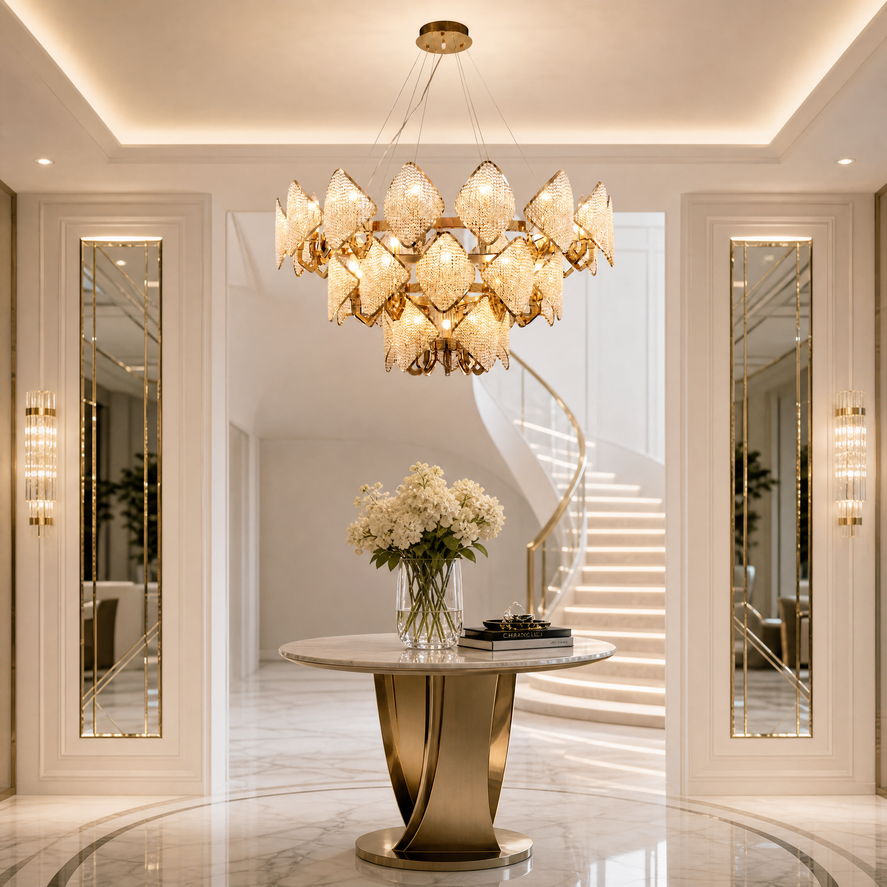 Ananas Pineapple Trio Chandelier