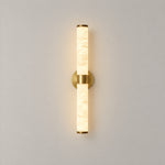 Anello Modern Linear Alabaster Sconce – lights on