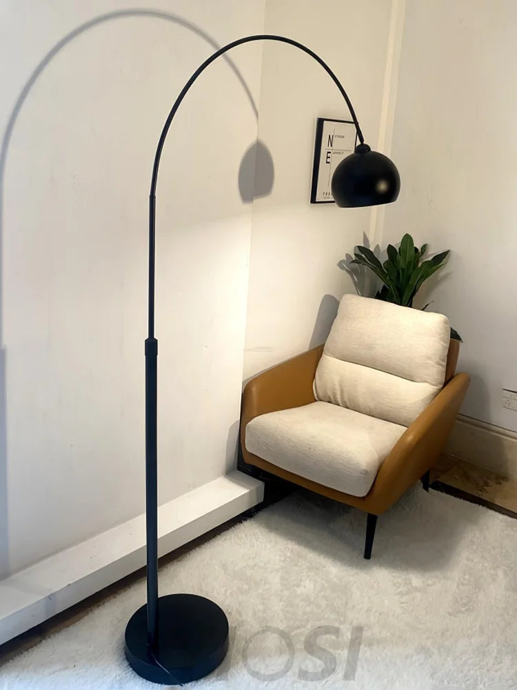 Angle Floor Lamp ∅ 43.3″ - Bent-1-Yiosilamp