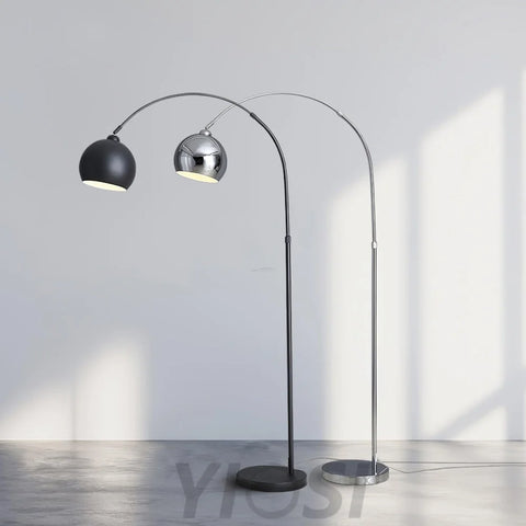 Angle Floor Lamp ∅ 43.3″ - Bent-1-Yiosilamp