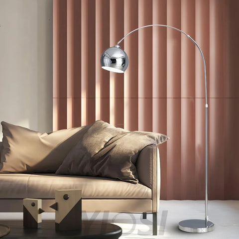 Angle Floor Lamp ∅ 43.3″ - Bent-1-Yiosilamp