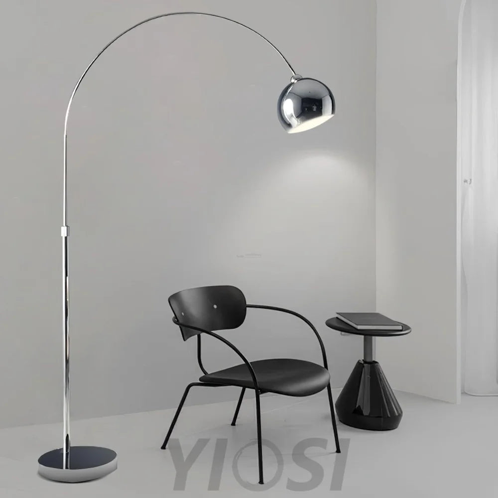 Angle Floor Lamp ∅ 43.3″ - Bent-1-Yiosilamp