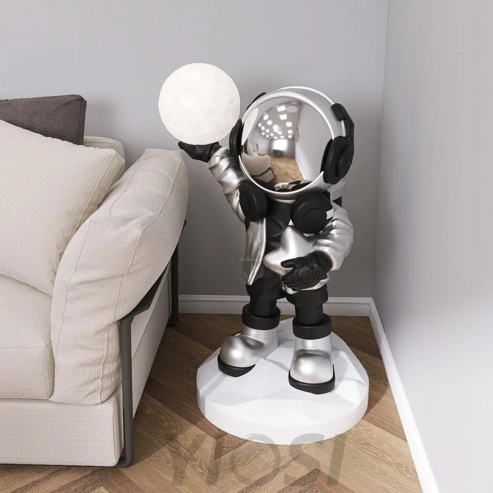 Apollo Astronaut Built-in Battery Floor Lamp ∅ 19.6″ Floor lamp