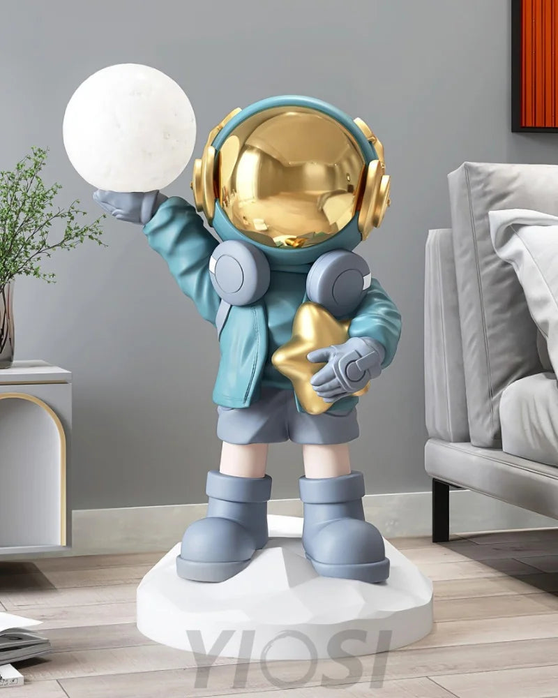 Apollo Astronaut Built-in Battery Floor Lamp ∅ 19.6″ Floor lamp