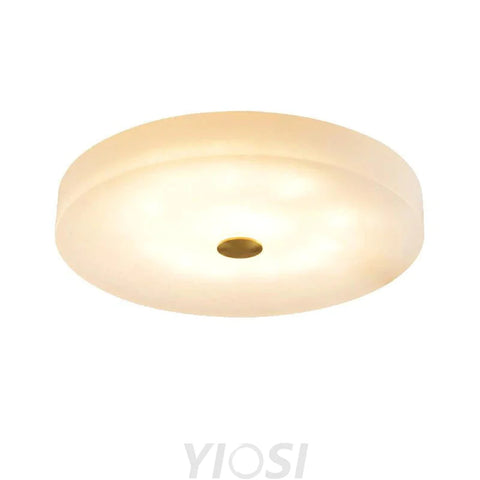 Apollo Modern Round Alabaster Flush Mounted Chandelier 19.7’’