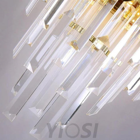 crystal wall lights