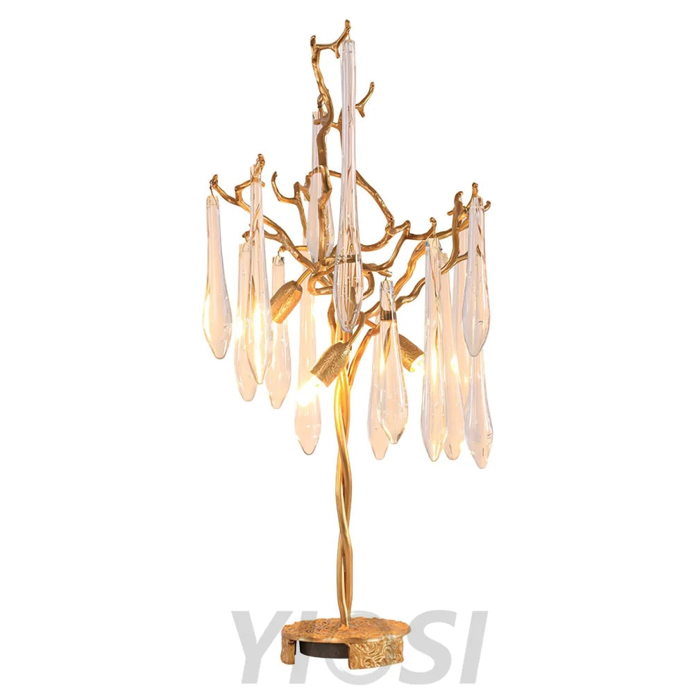 Aqua Willow Table Lamp Lamp