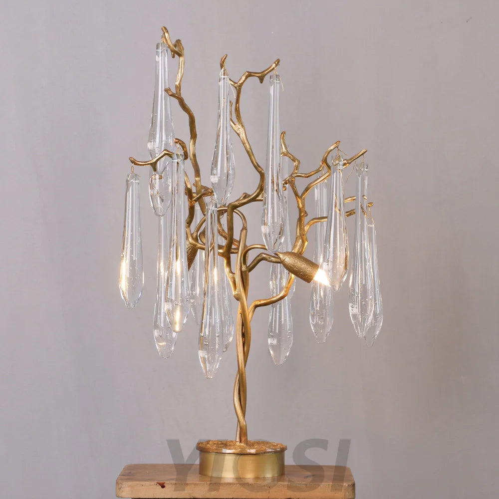 Aqua Willow Table Lamp Lamp