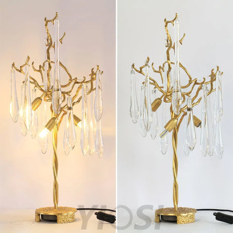 Aqua Willow Table Lamp Lamp