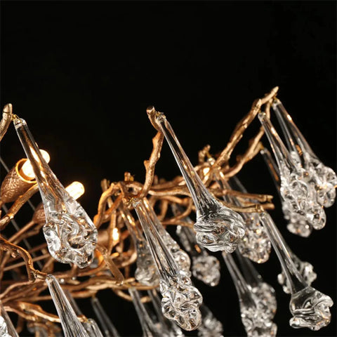 Anitra Modern Branch Chandelier Drop Flower D 31.5’’