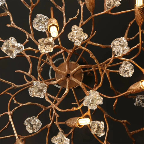 Anitra Modern Branch Chandelier Drop Flower D 39.3’’