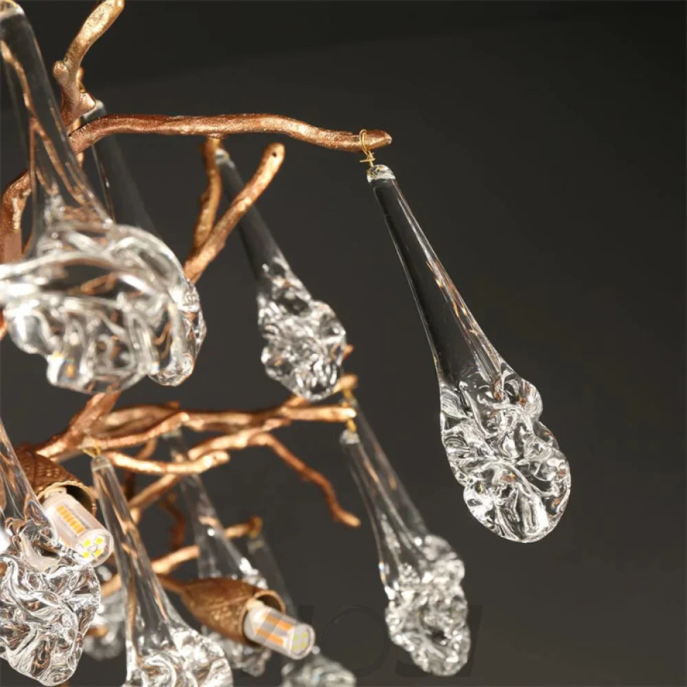 Anitra Modern Branch Chandelier Drop Flower D 39.3’’