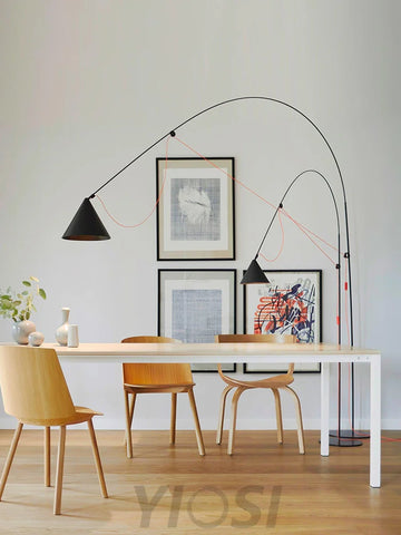 Arc Ayno Floor Lamp  ∅ 7.1″ - Yiosilamp