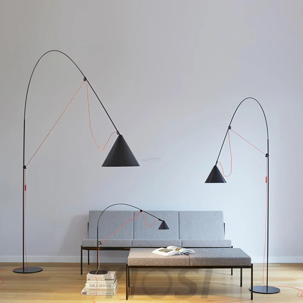 Arc Ayno Floor Lamp  ∅ 7.1″ - Yiosilamp