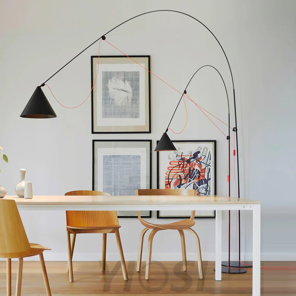 Arc Ayno Floor Lamp  ∅ 7.1″ - Yiosilamp