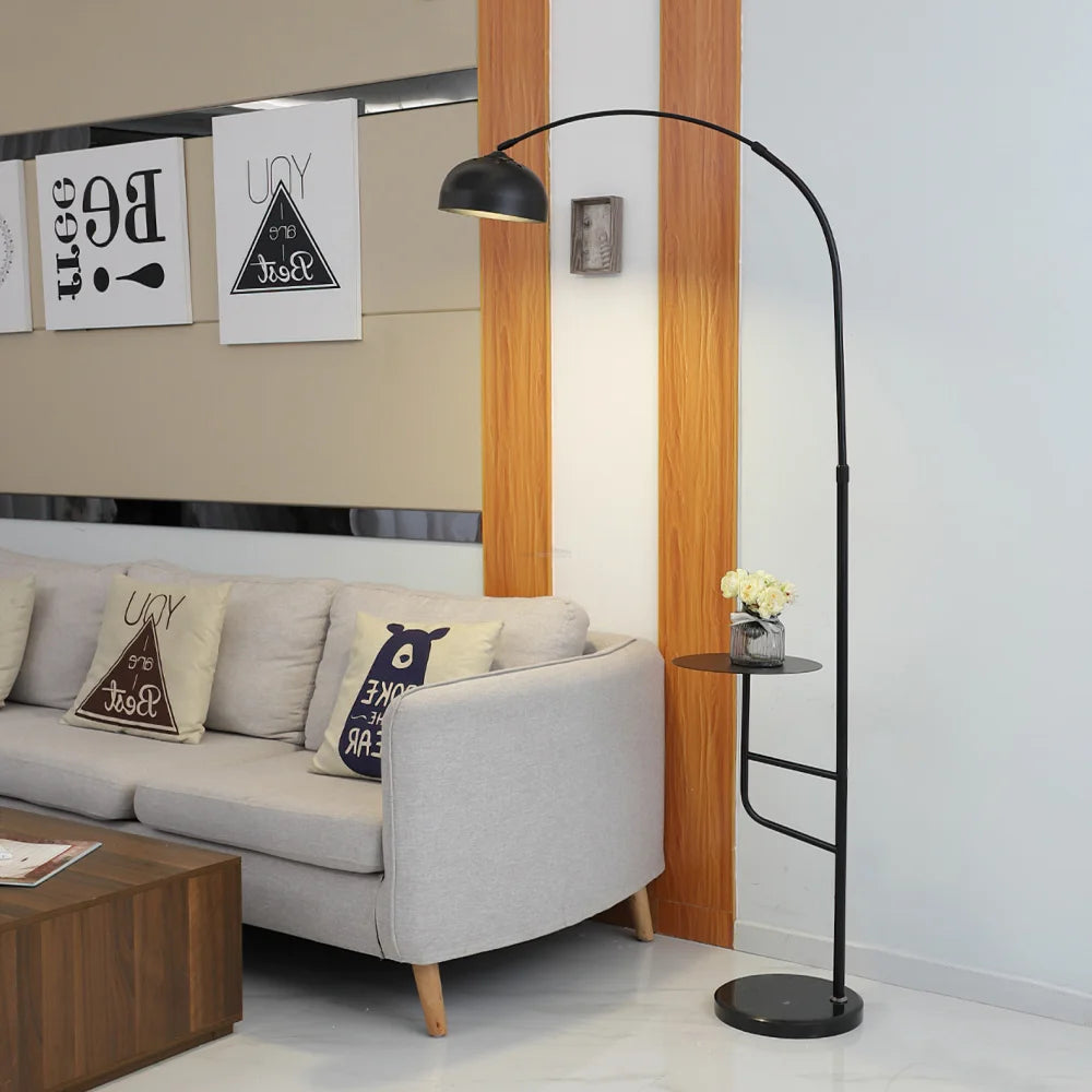 Arc Bell Floor Lamp  ∅ 11″ - Bent-1-Yiosilamp