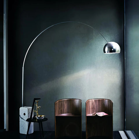 Arco Floor Light - Alabaster-1-Yiosilamp