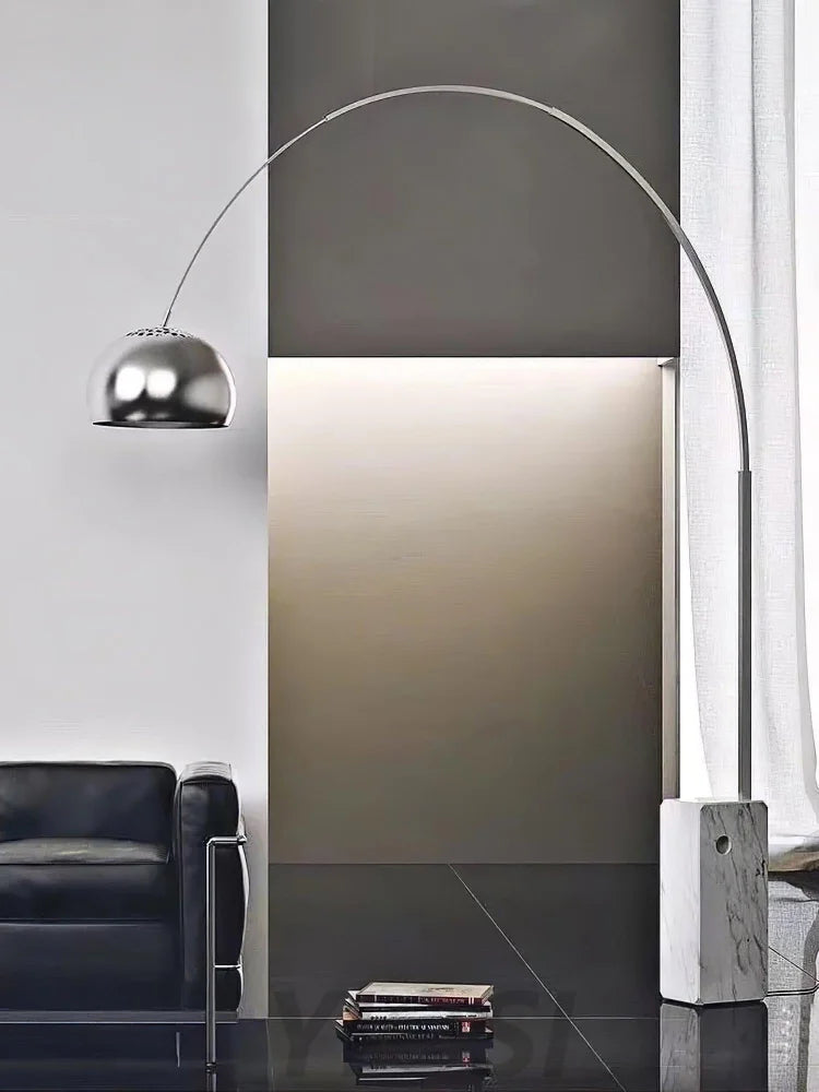 Arco Floor Light - Alabaster-1-Yiosilamp