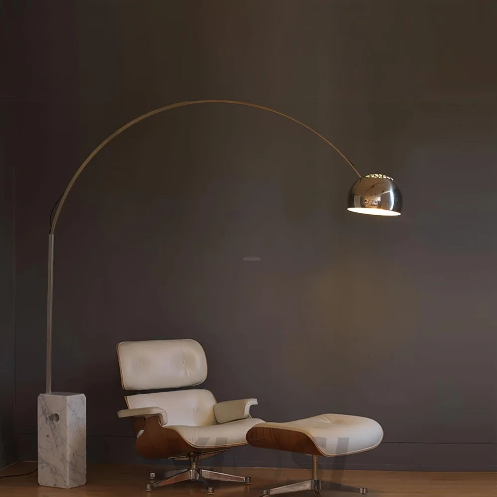 Arco Floor Light - Alabaster-1-Yiosilamp