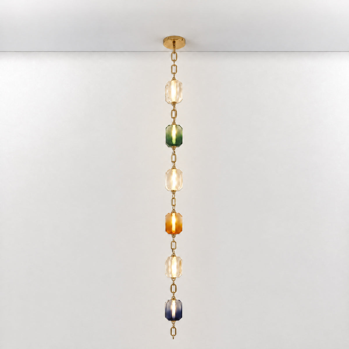 Arcus Crystal Cascading Chandelier 5"