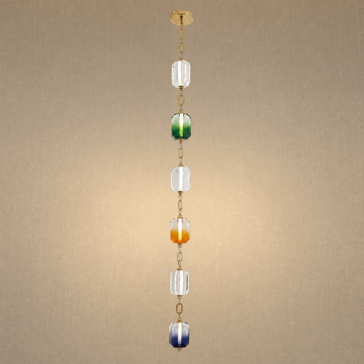 Arcus Crystal Cascading Chandelier 5"