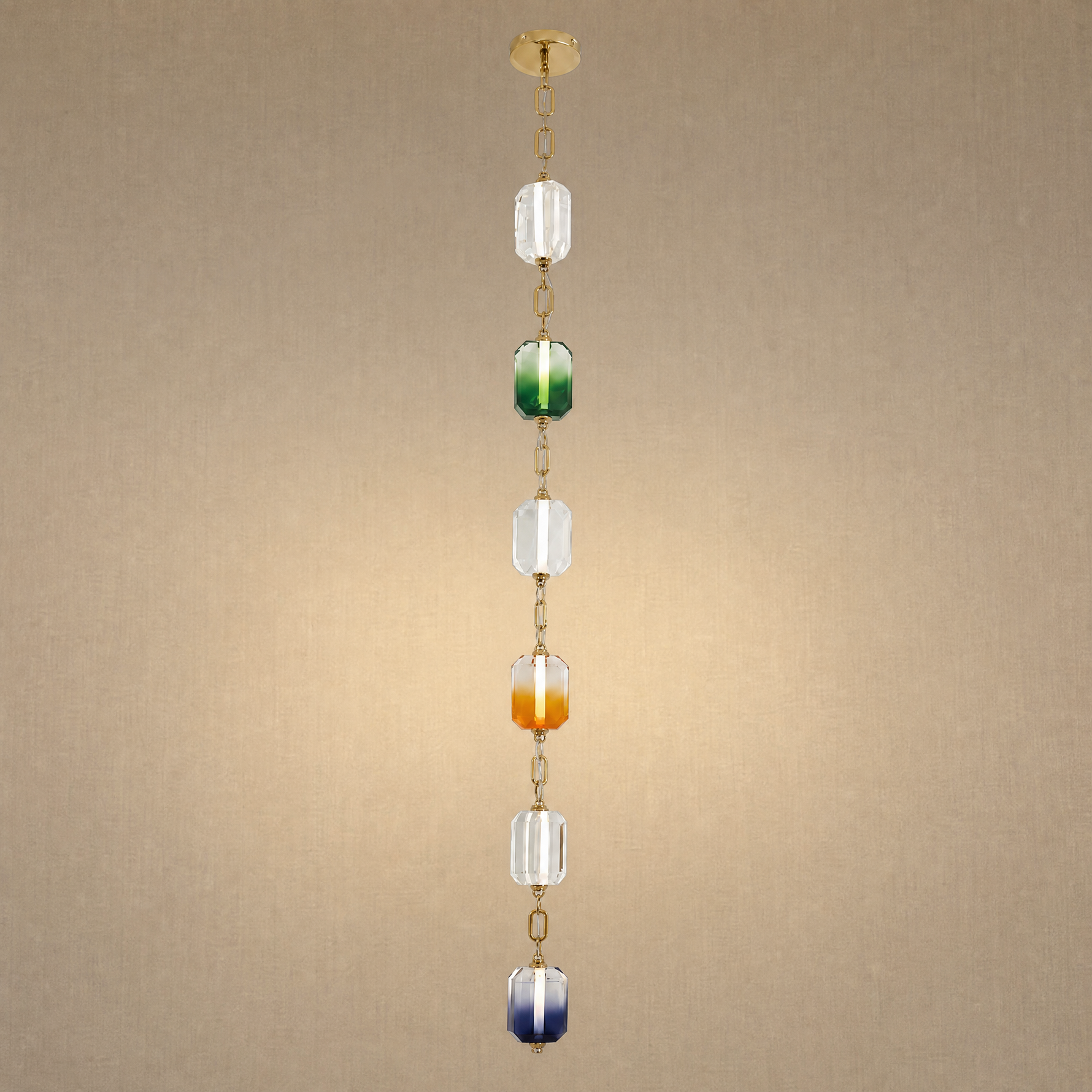 Arcus Crystal Cascading Chandelier 5"
