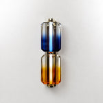 Arcus Modern Crystal Wall Sconce 5" – lights off