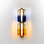 Arcus Modern Crystal Wall Sconce 5" – lights on