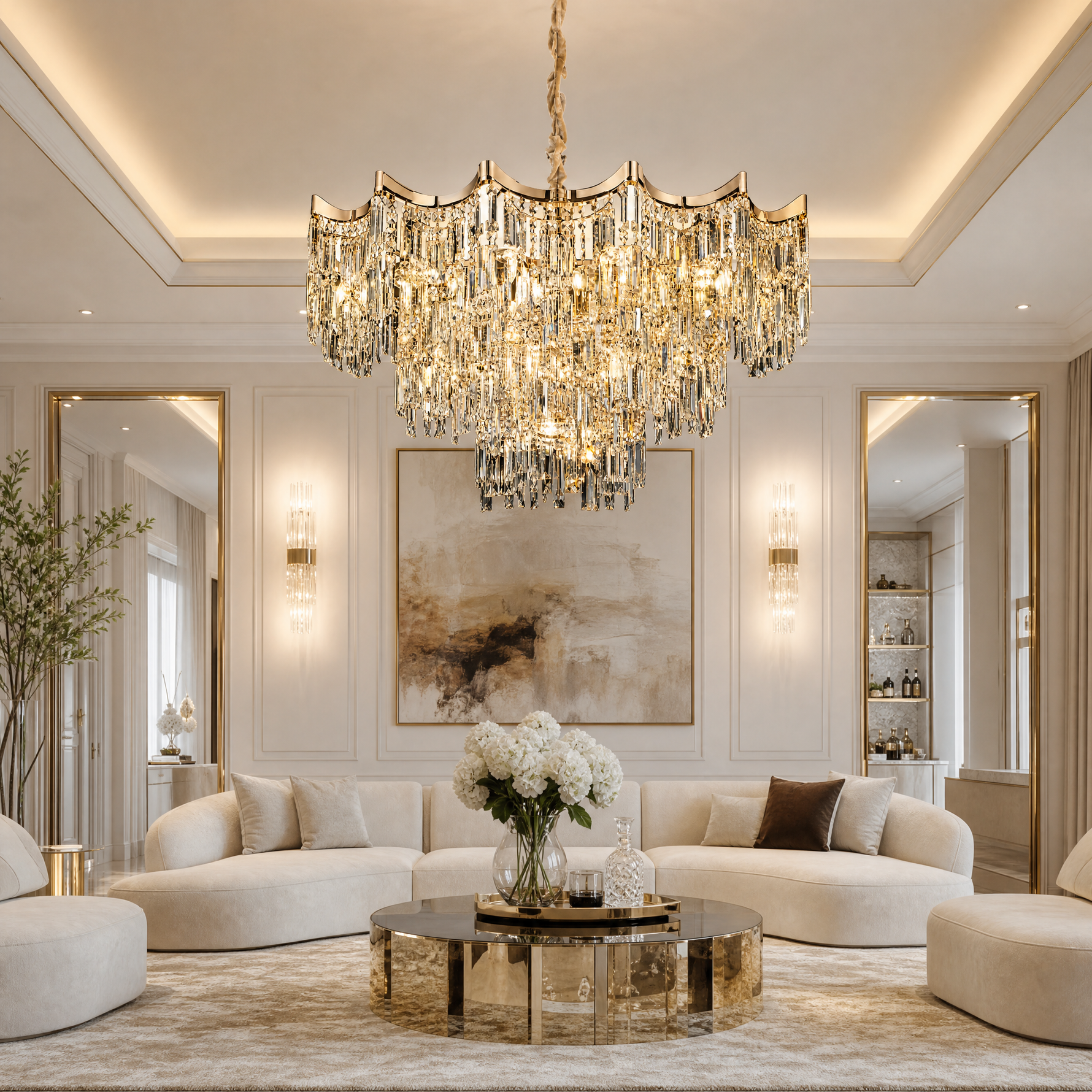 Aria Crystal Chandelier