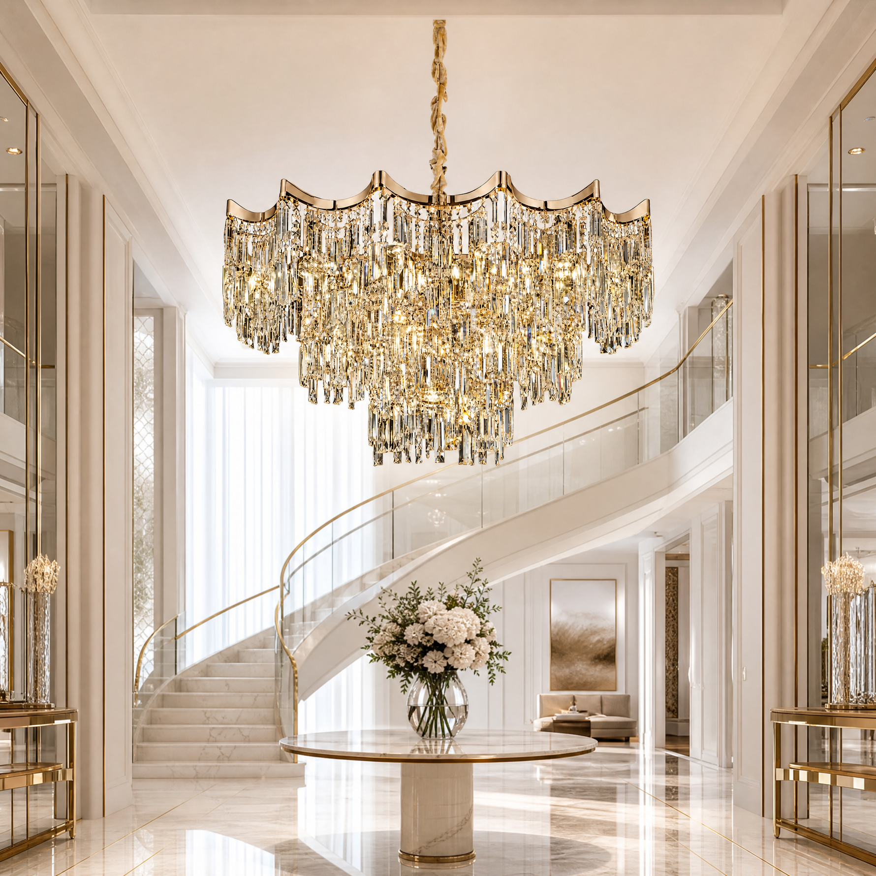 Aria Crystal Chandelier