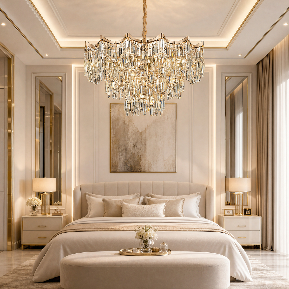 Aria Crystal Chandelier