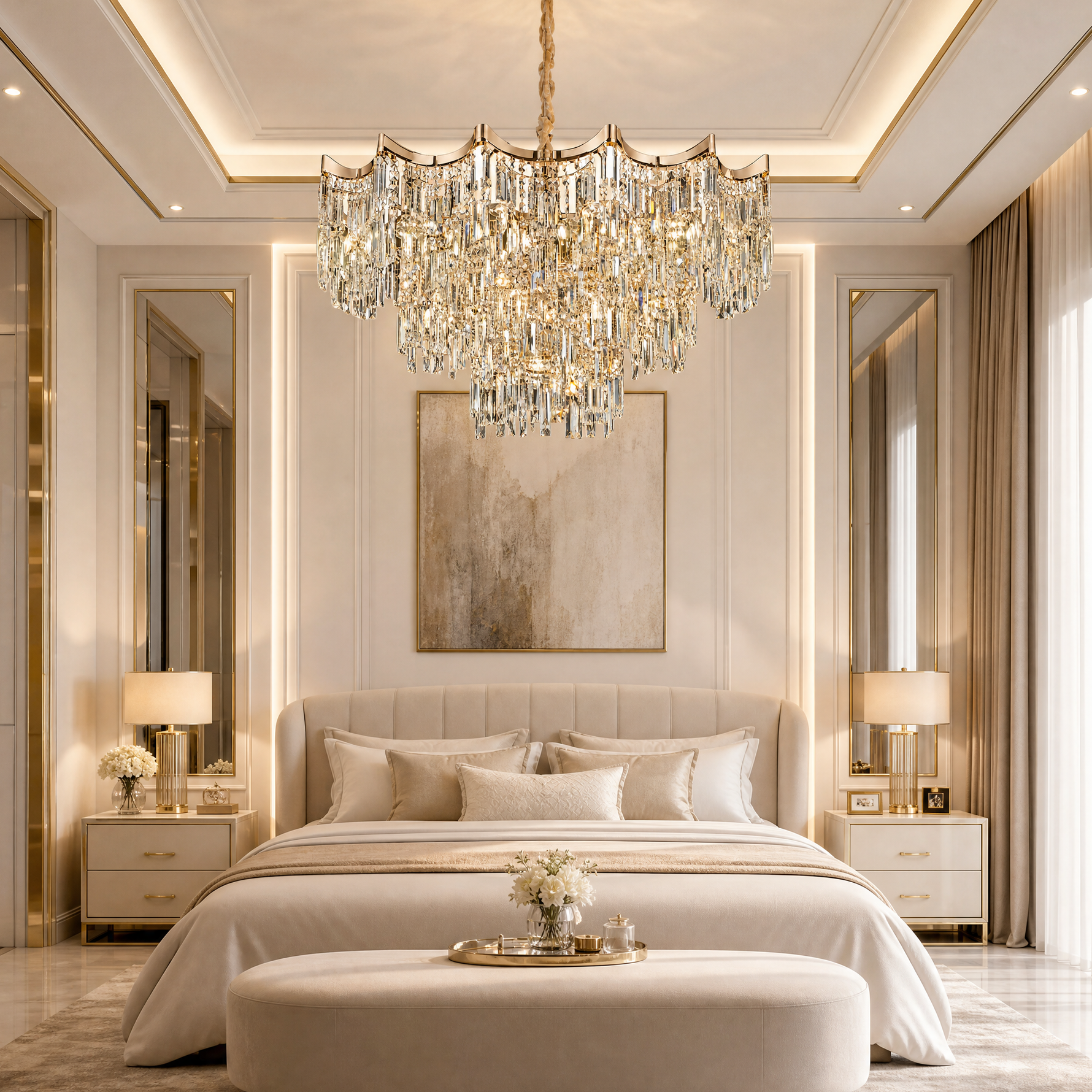 Aria Crystal Chandelier