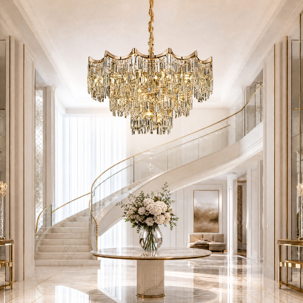 Aria Crystal Chandelier