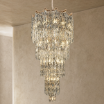 Aria Crystal Halo Chandelier