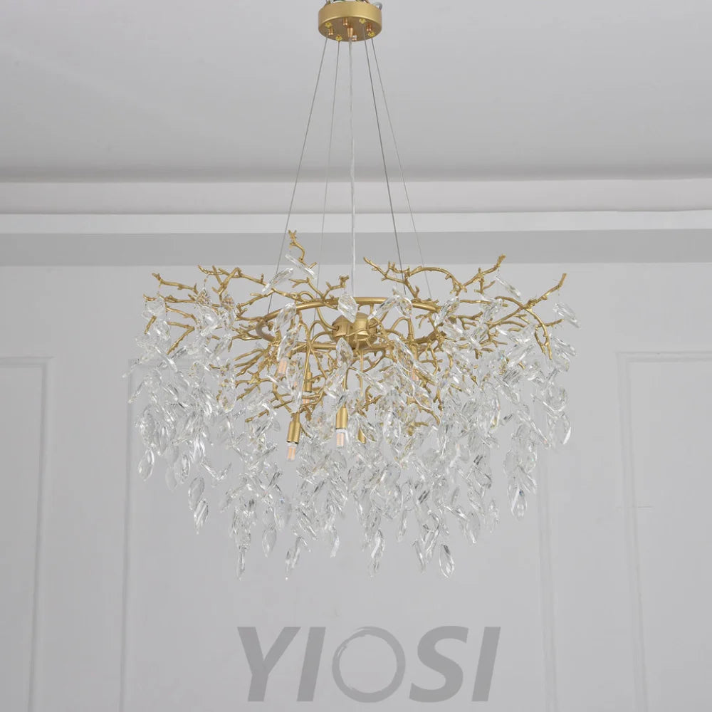 modern branch chandelier