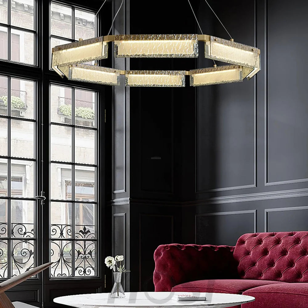 Asner LED Chandelier ∅ 27.5″ - -1-Yiosilamp