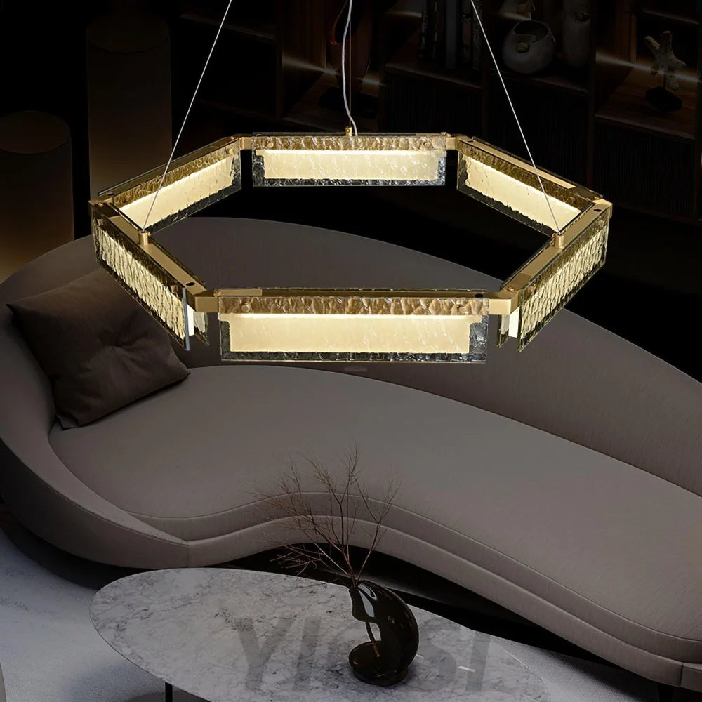 Asner LED Chandelier ∅ 27.5″ - -1-Yiosilamp