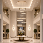 Astrale Staircase Cascade Chandelier
