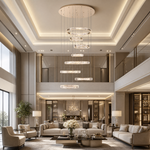 Astrale Staircase Cascade Chandelier