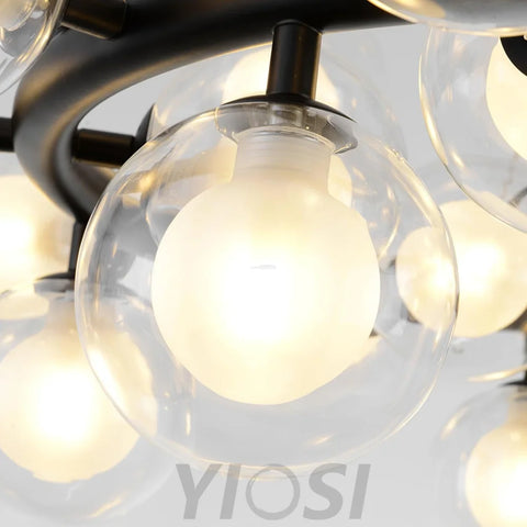 Aurelia Linear Chandelier - Hailey-1-Yiosilamp
