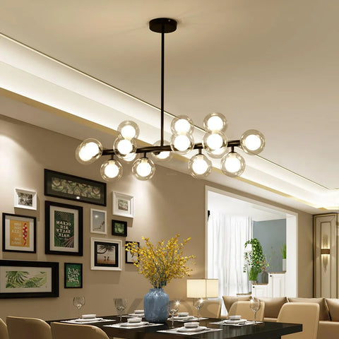 Aurelia Linear Chandelier - Hailey-1-Yiosilamp