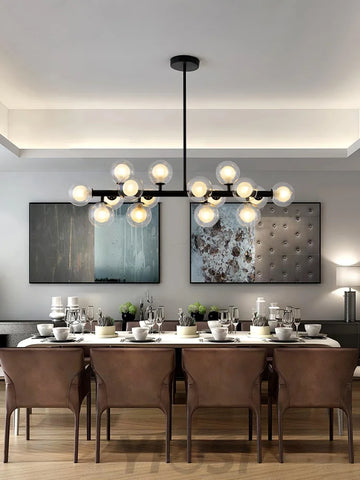 Aurelia Linear Chandelier - Hailey-1-Yiosilamp