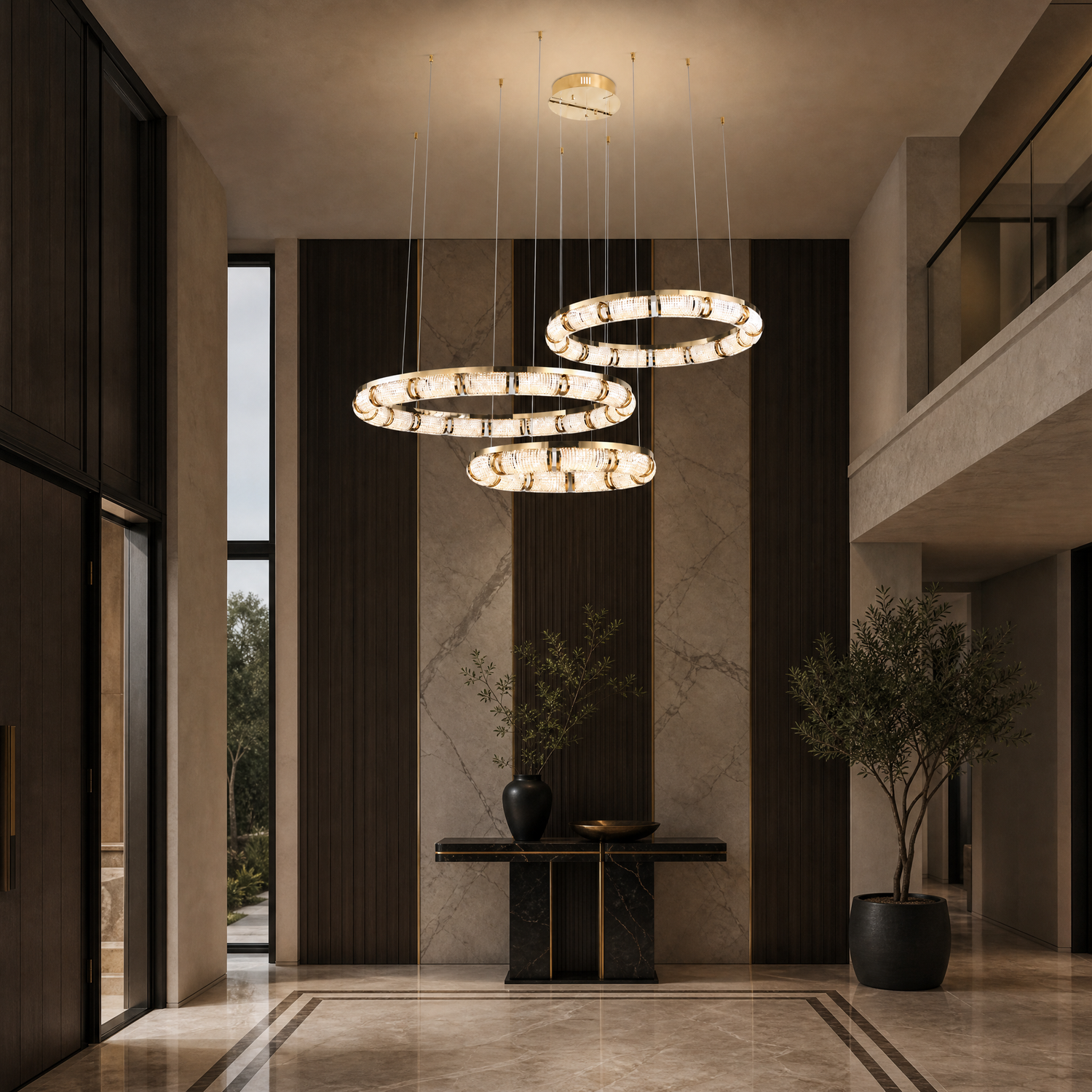 Aurora Smart Cascade Chandelier