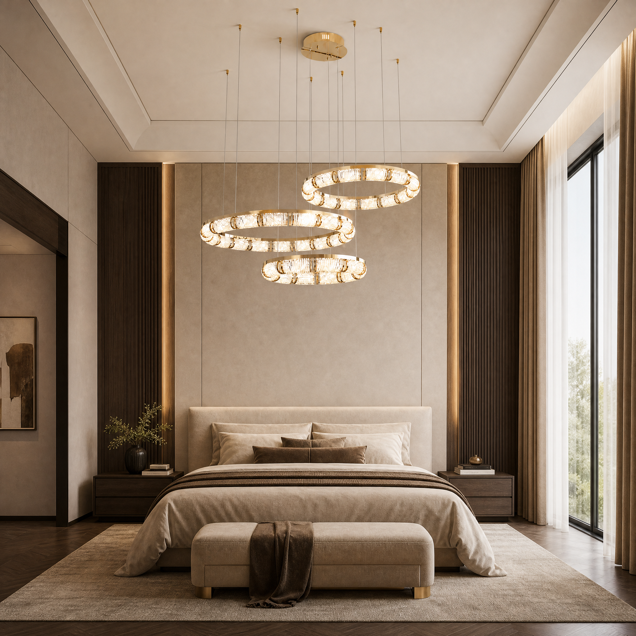 Aurora Smart Cascade Chandelier