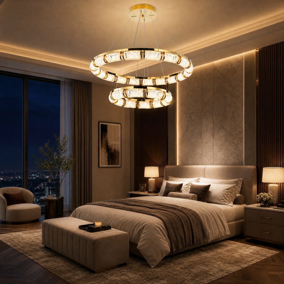 Aurora Smart Trio Chandelier